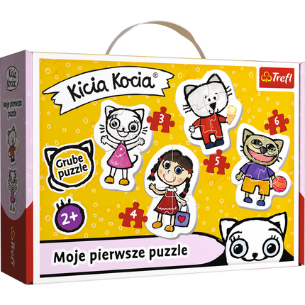 Puzzle baby classic Wesoła Kicia Kocia 36088