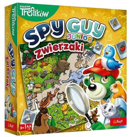 Gra Spy Guy Junior zwierzaki rodzina Treflików 02595