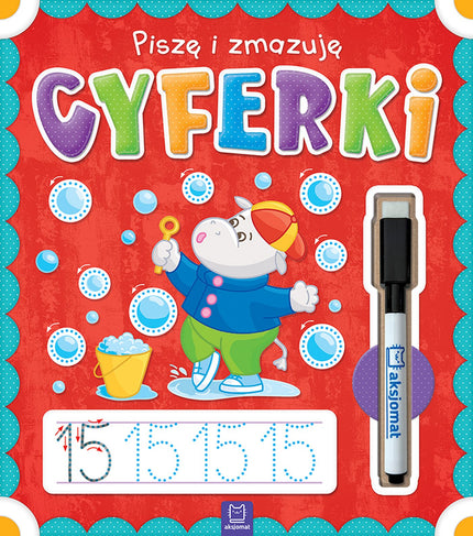 Cyferki. Piszę i zmazuję