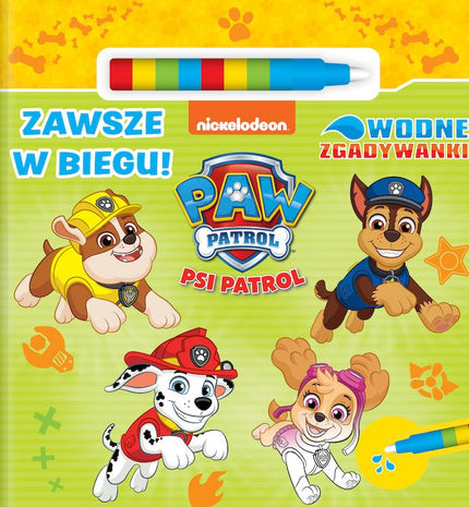 Zawsze w biegu. Psi Patrol. Wodne Zgadywanki